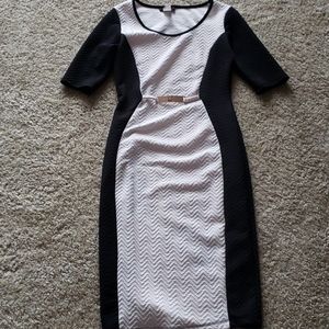 Two tone dress